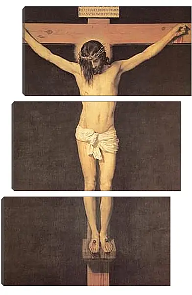 Модульная картина - Christ on the Cross. Диего Веласкес Модульная картина - Christ on the Cross. Диего Веласкес