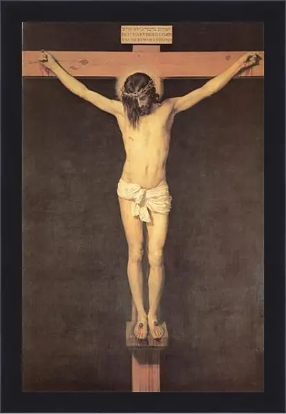 Картина в раме - Christ on the Cross. Диего Веласкес Картина в раме - Christ on the Cross. Диего Веласкес