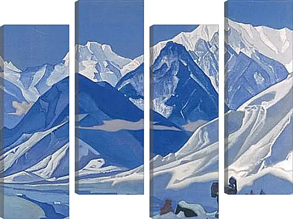 Модульная картина - Кулута. Рерих Николай Модульная картина - Кулута. Рерих Николай