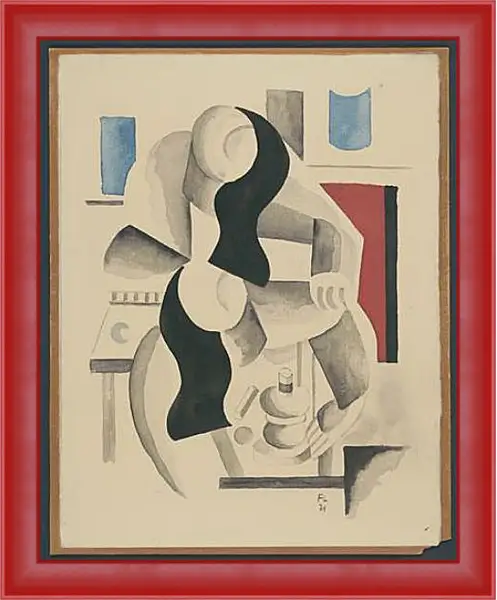 Картина в раме - Two Women. Фернан Леже Картина в раме - Two Women. Фернан Леже