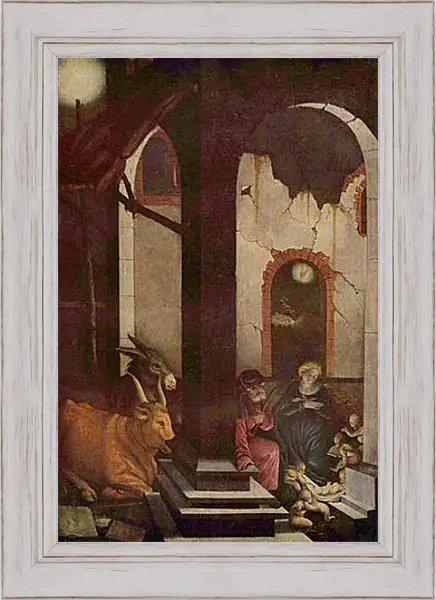 Картина в раме - Geburt Christi. Ханс Бальдунг Картина в раме - Geburt Christi. Ханс Бальдунг