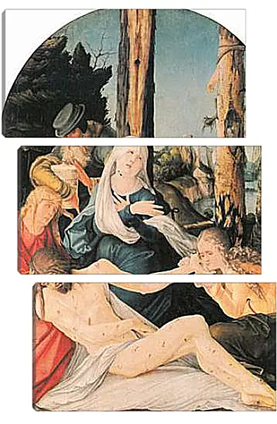 Модульная картина - Beweinung Christi. Ханс Бальдунг Модульная картина - Beweinung Christi. Ханс Бальдунг