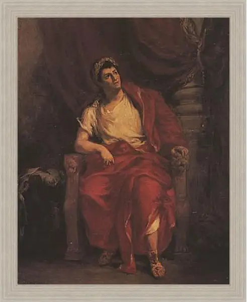 Картина в раме - Talma als Nero in Britannicus. Эжен Делакруа Картина в раме - Talma als Nero in Britannicus. Эжен Делакруа
