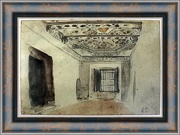 Картина в раме - Sketchbook. Эжен Делакруа Картина в раме - Sketchbook. Эжен Делакруа