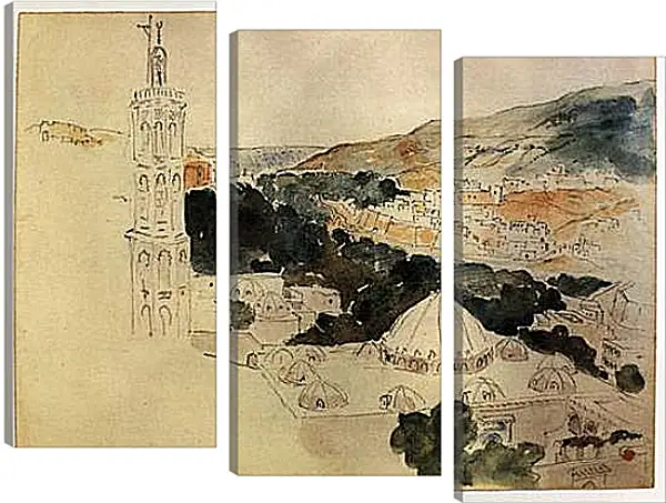 Модульная картина - Sketchbook. Эжен Делакруа Модульная картина - Sketchbook. Эжен Делакруа