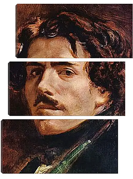 Модульная картина - Selbstportrat (Detail). Эжен Делакруа Модульная картина - Selbstportrat (Detail). Эжен Делакруа