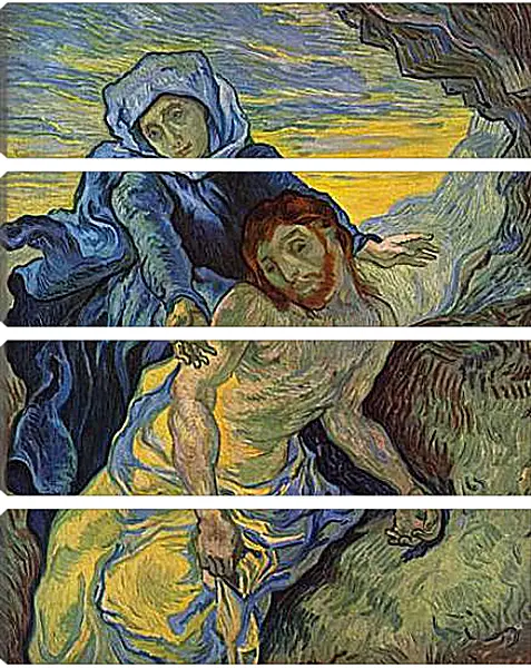 Модульная картина - Pieta. Эжен Делакруа Модульная картина - Pieta. Эжен Делакруа