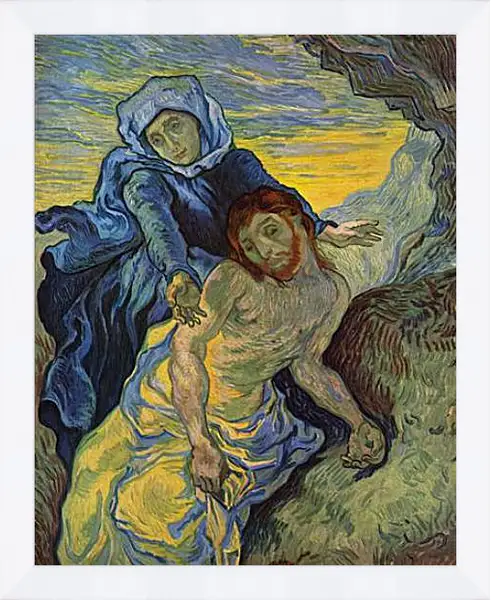 Картина в раме - Pieta. Эжен Делакруа Картина в раме - Pieta. Эжен Делакруа