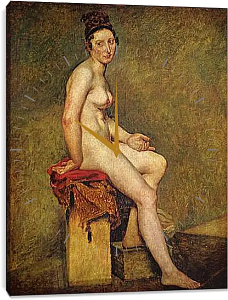 Часы картина - Mademoiselle Rose. Эжен Делакруа Часы картина - Mademoiselle Rose. Эжен Делакруа
