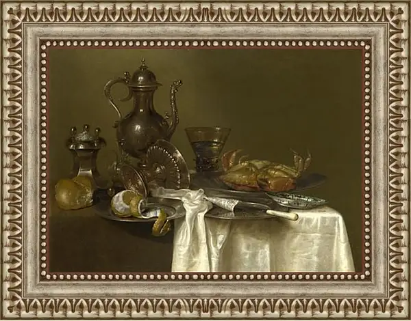 Картина в раме - Still Life. Виллем Клас Хеда Картина в раме - Still Life. Виллем Клас Хеда