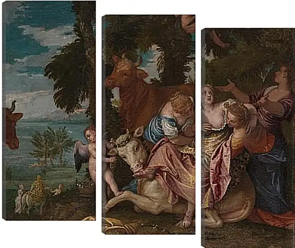 Модульная картина - The Rape of Europa. Паоло Веронезе Модульная картина - The Rape of Europa. Паоло Веронезе