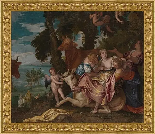 Картина в раме - The Rape of Europa. Паоло Веронезе Картина в раме - The Rape of Europa. Паоло Веронезе