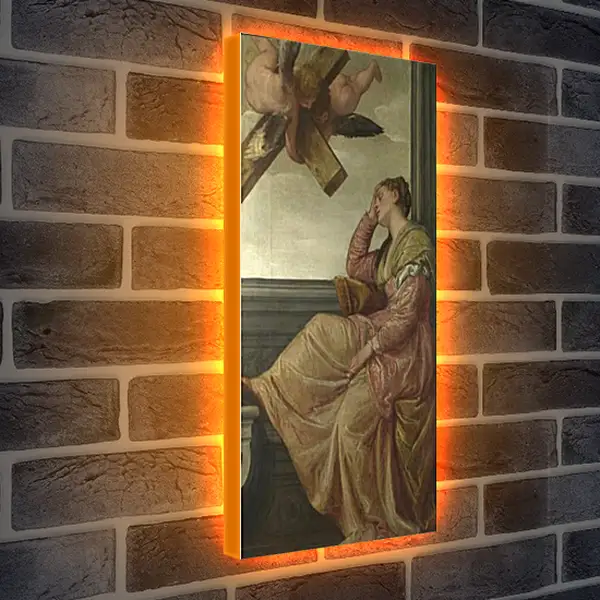 Лайтбокс световая панель - The Dream of Saint Helena. Паоло Веронезе Лайтбокс световая панель - The Dream of Saint Helena. Паоло Веронезе