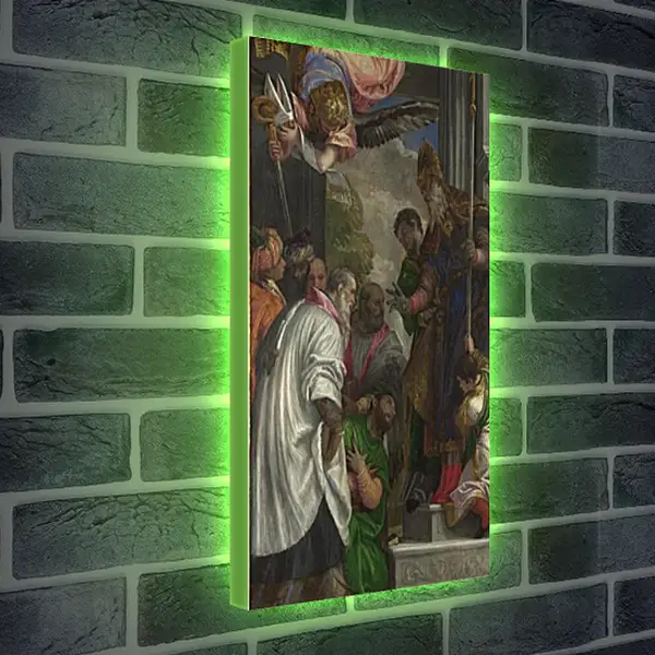 Лайтбокс световая панель - The Consecration of Saint Nicholas. Паоло Веронезе Лайтбокс световая панель - The Consecration of Saint Nicholas. Паоло Веронезе