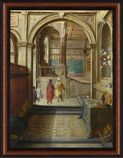Картина в раме - Croesus and Solon. Стенвейк Хармен Ван Картина в раме - Croesus and Solon. Стенвейк Хармен Ван
