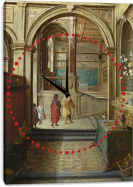 Часы картина - Croesus and Solon. Стенвейк Хармен Ван Часы картина - Croesus and Solon. Стенвейк Хармен Ван