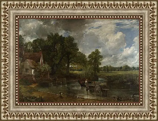Картина в раме - The Hay Wain. Джон Констебл Картина в раме - The Hay Wain. Джон Констебл