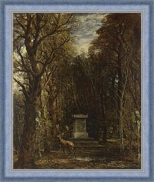 Картина в раме - Cenotaph to the Memory of Sir Joshua Reynolds. Джон Констебл Картина в раме - Cenotaph to the Memory of Sir Joshua Reynolds. Джон Констебл