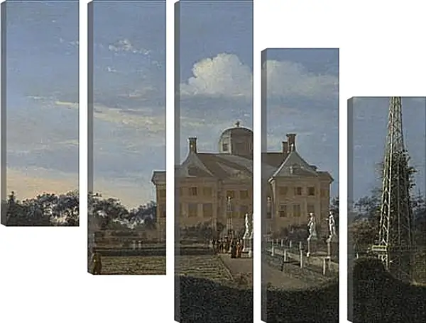Модульная картина - The Huis ten Bosch at The Hague. Ян Ван дер Хейден Модульная картина - The Huis ten Bosch at The Hague. Ян Ван дер Хейден