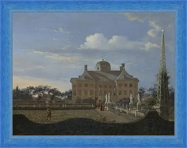Картина в раме - The Huis ten Bosch at The Hague. Ян Ван дер Хейден Картина в раме - The Huis ten Bosch at The Hague. Ян Ван дер Хейден