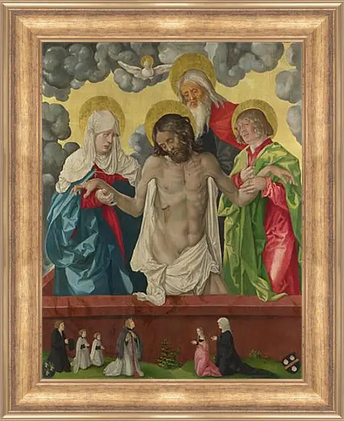 Картина в раме - The Trinity and Mystic Pieta. Ханс Бальдунг Картина в раме - The Trinity and Mystic Pieta. Ханс Бальдунг