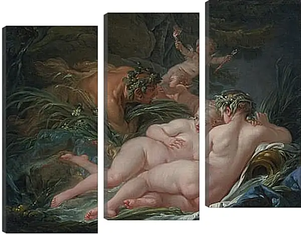 Модульная картина - Pan and Syrinx. Франсуа Буше Модульная картина - Pan and Syrinx. Франсуа Буше