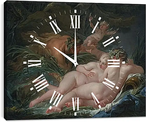 Часы картина - Pan and Syrinx. Франсуа Буше Часы картина - Pan and Syrinx. Франсуа Буше