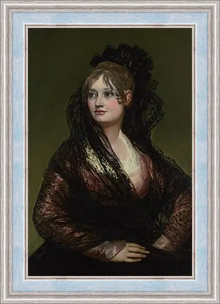 Картина в раме - Dona Isabel de Porcel. Франсиско Гойя Картина в раме - Dona Isabel de Porcel. Франсиско Гойя