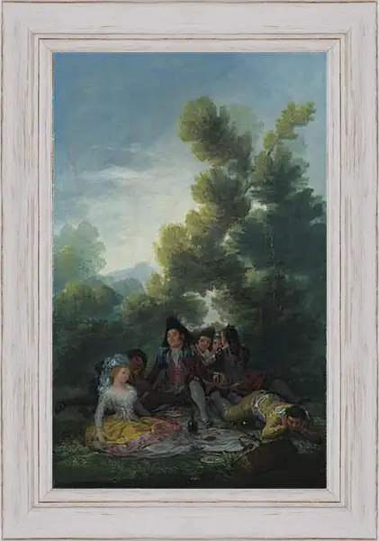 Картина в раме - A Picnic. Франсиско Гойя Картина в раме - A Picnic. Франсиско Гойя