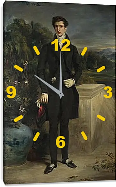 Часы картина - Louis-Auguste Schwiter. Эжен Делакруа Часы картина - Louis-Auguste Schwiter. Эжен Делакруа