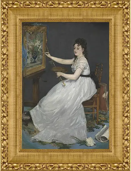 Картина в раме - Eva Gonzales. Эдуард Мане Картина в раме - Eva Gonzales. Эдуард Мане