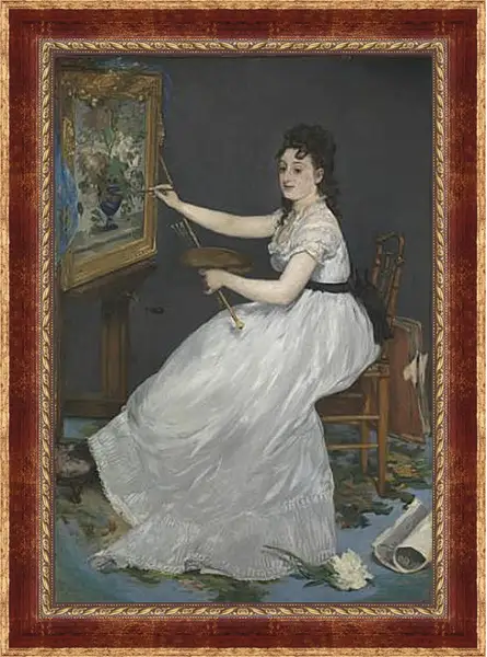 Картина в раме - Eva Gonzales. Эдуард Мане Картина в раме - Eva Gonzales. Эдуард Мане