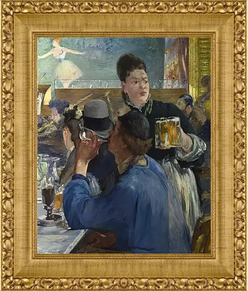 Картина в раме - Corner of a Cafe-Concert. Эдуард Мане Картина в раме - Corner of a Cafe-Concert. Эдуард Мане