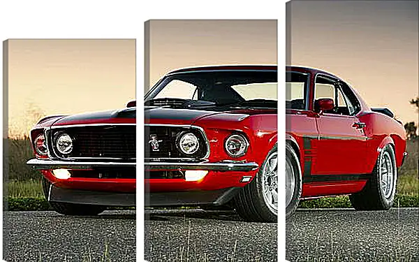 Модульная картина - Ford mustang (Форд Мустанг) Модульная картина - Ford mustang (Форд Мустанг)