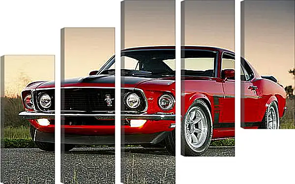 Модульная картина - Ford mustang (Форд Мустанг) Модульная картина - Ford mustang (Форд Мустанг)