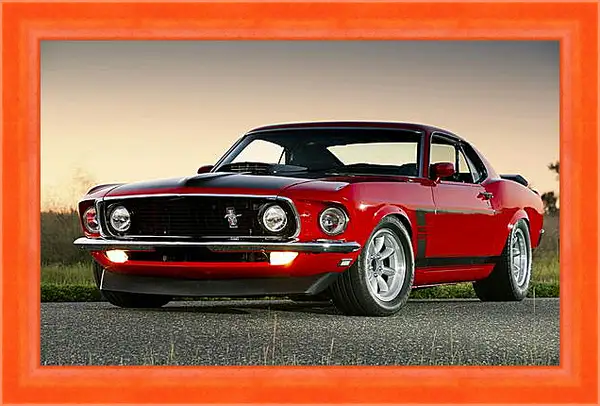 Картина в раме - Ford mustang (Форд Мустанг) Картина в раме - Ford mustang (Форд Мустанг)