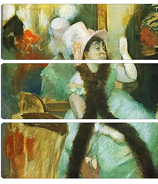 Модульная картина - Portrait apres un bal costume, mme Dietz-Monnin Gouache. Эдгар Дега Модульная картина - Portrait apres un bal costume, mme Dietz-Monnin Gouache. Эдгар Дега