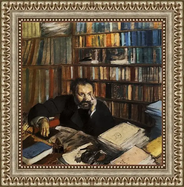 Картина в раме - Edmond Duranty Gouache. Эдгар Дега Картина в раме - Edmond Duranty Gouache. Эдгар Дега