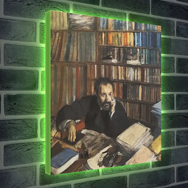 Лайтбокс световая панель - Edmond Duranty Gouache. Эдгар Дега Лайтбокс световая панель - Edmond Duranty Gouache. Эдгар Дега