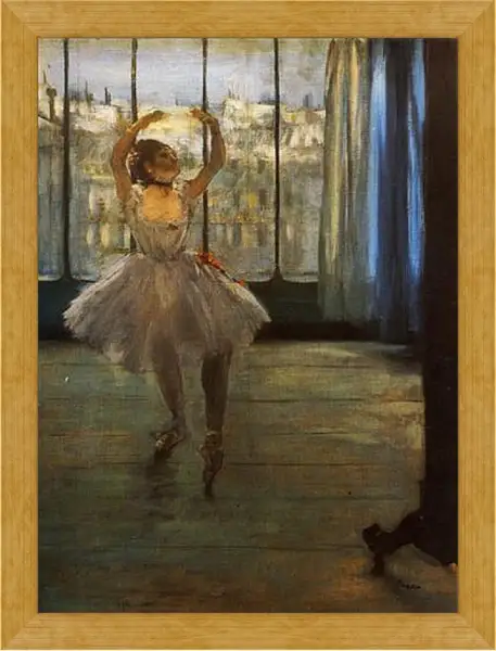 Картина в раме - Danseuse posant chez un photographe. Эдгар Дега Картина в раме - Danseuse posant chez un photographe. Эдгар Дега