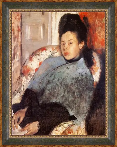 Картина в раме - Elena Montejasi-Cicerale. Эдгар Дега Картина в раме - Elena Montejasi-Cicerale. Эдгар Дега