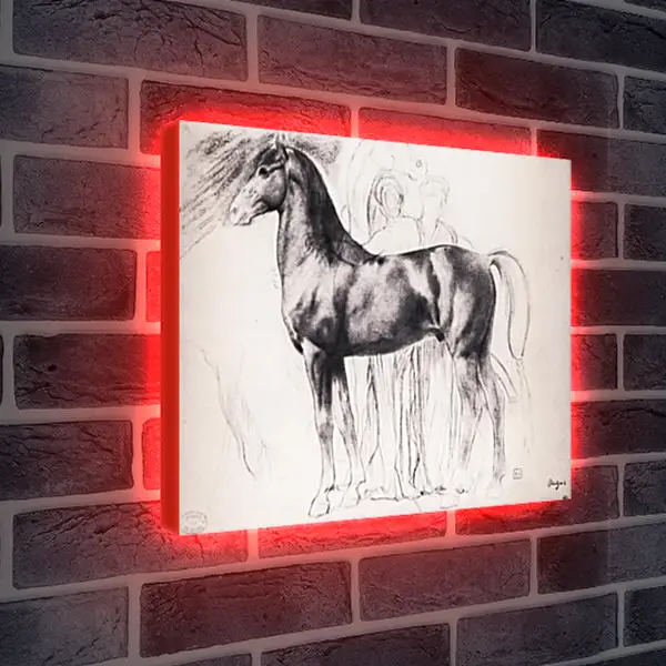 Лайтбокс световая панель - Etude pour Semiramis construsiant Babylone Dessin Crayon noir sur estompe. Эдгар Дега Лайтбокс световая панель - Etude pour Semiramis construsiant Babylone Dessin Crayon noir sur estompe. Эдгар Дега