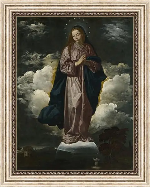 Картина в раме - The Immaculate Conception. Диего Веласкес Картина в раме - The Immaculate Conception. Диего Веласкес