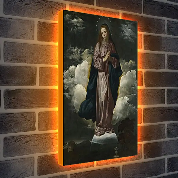 Лайтбокс световая панель - The Immaculate Conception. Диего Веласкес Лайтбокс световая панель - The Immaculate Conception. Диего Веласкес