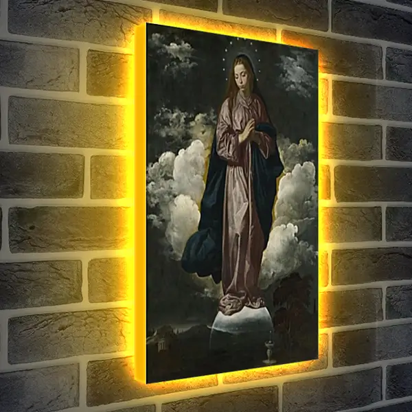 Лайтбокс световая панель - The Immaculate Conception. Диего Веласкес Лайтбокс световая панель - The Immaculate Conception. Диего Веласкес