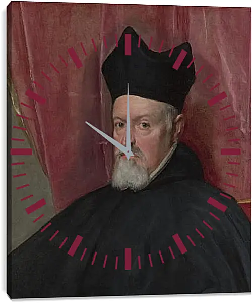 Часы картина - Portrait of Archbishop Fernando de Valdes. Диего Веласкес Часы картина - Portrait of Archbishop Fernando de Valdes. Диего Веласкес