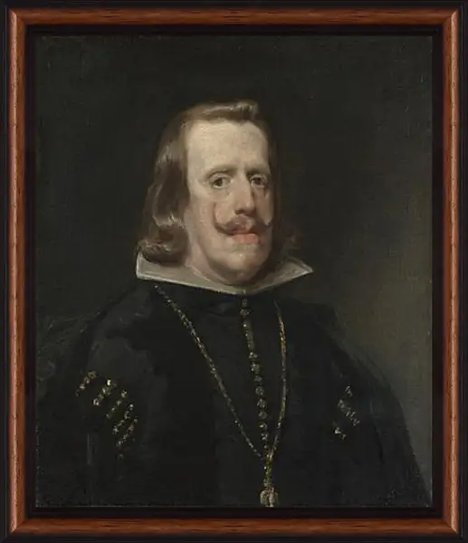 Картина в раме - Philip IV of Spain. Диего Веласкес Картина в раме - Philip IV of Spain. Диего Веласкес
