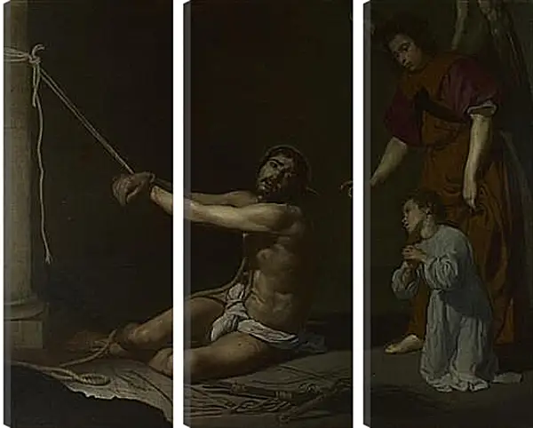 Модульная картина - Christ After the Flagellation. Диего Веласкес Модульная картина - Christ After the Flagellation. Диего Веласкес