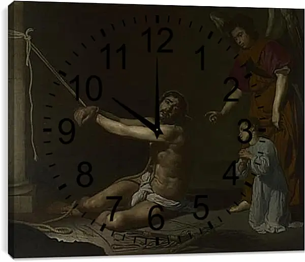 Часы картина - Christ After the Flagellation. Диего Веласкес Часы картина - Christ After the Flagellation. Диего Веласкес