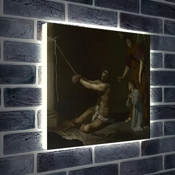 Лайтбокс световая панель - Christ After the Flagellation. Диего Веласкес Лайтбокс световая панель - Christ After the Flagellation. Диего Веласкес